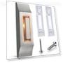 Thumbnail Heavy Duty Metal Door Bell Button with Warm LED Light — Push Buttons, Enhon