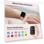 Thumbnail Smart Watch for Women with Alexa, Fitness Tracking, and Waterproof Design — Smartwatches, aeac