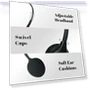 Thumbnail Class Set Headphones for Kids Students School Classroom — In-Ear Headphones, ZHENWAY