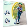 Thumbnail Foldable Three Wheel Lean-to-Steer Scooter for Kids — Electric Vehicles, VUGHIUA