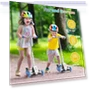 Thumbnail Foldable Three Wheel Lean-to-Steer Scooter for Kids — Electric Vehicles, VUGHIUA