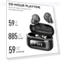 Thumbnail Hybrid Active Noise Cancelling Wireless Earbuds — In-Ear Headphones, TOZO