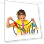 Thumbnail Sensory Robot Toys 4pk - Top Pop Tubes Fidget — Stress Relievers, NUTTY TOYS