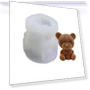 Thumbnail Cartoon Milk Tea Coffee Bear Ice Cube Silicone Mold — Ice Cube Molds & Trays