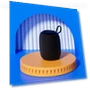 Thumbnail Outdoor Bluetooth Small Speaker — Portable Audio, Coffee Feiyin