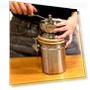 Thumbnail Stainless Steel Hand Crank Coffee Bean Grinder — Hand Coffee Grinders