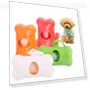Thumbnail Pet Bone Shaped Trash Cans — Car Trash Cans