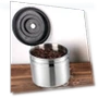 Thumbnail Stainless Steel Sealed Food Storage Container — Coffee Pod Holders