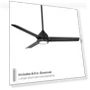Thumbnail Smart Home Ceiling Fan with LED Light Kit — Ceiling Fan Wall Controls, WAC Lighting