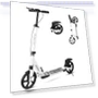Thumbnail Adjustable Height Folding Kick Scooter with Large Sturdy Wheels — Push Scooters, Nattork