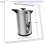 Thumbnail Commercial Grade Stainless Steel Coffee Urn — Urns, Valgus