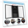 Thumbnail Beverage Refrigerator Cooler — Drink Coolers, Antarctic Star