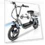 Thumbnail Foldable Electric Scooter with Seat — Electric Vehicles, Caroma