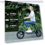 Thumbnail Foldable Electric Scooter with Seat — Electric Vehicles, Caroma