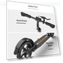 Thumbnail Foldable Kick Scooter with Big Wheels — Push Scooters, WAYPLUS