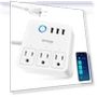 Thumbnail Smart Power Strip with 3 USB Ports and 3 Smart Outlets — Power Solutions & Surge Protection, GHome Smart