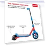 Thumbnail Disney and Marvel Toddler Kids 3-Wheel Scooter — Electric Vehicles, Huffy