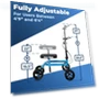 Thumbnail Economy Knee Scooter Steerable Knee Walker — Hip Recovery Kits, KneeRover