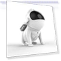 Thumbnail Astronaut Space Dog Bluetooth Speaker with Star Projection Light — Portable Audio