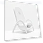 Thumbnail Chair-Shaped Mobile Phone Wireless Charger — Gadget Essentials, ShoppartTM