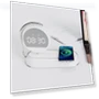 Thumbnail Desktop Clock Alarm Clock with Wireless Charging and Night Light — Alarm