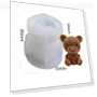 Thumbnail Cartoon Milk Tea Coffee Bear Ice Cube Silicone Mold — Ice Cube Molds & Trays