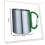 Thumbnail Double-layered mug with carabiner — Travel Mugs