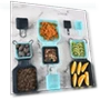 Thumbnail Rainbow Plate Fruit Snack Plate with Multi-Measuring Spoon — Spoons