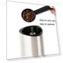 Thumbnail Stainless Steel Hand-Cranked Coffee Grinder — Electric Blade Coffee Grinders