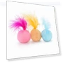 Thumbnail Feathers Tease Cats Toys Plush Pet Cat Toys — Cat Playthings