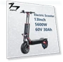 Thumbnail Powerful 13 Inch Fat Tire Electric Scooter — Electric Self-Balancing Scooters, Quickwheel