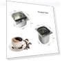 Thumbnail Stainless steel coffee grounds barrel — Coffee Pod Holders