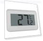 Thumbnail Large LCD Refrigerator Thermometer with Adjustable Stand — Refrigerator