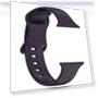 Thumbnail 8-shaped Buckle Butterfly Embossed Silicone Watch Band — Bands, Kalebol