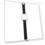 Thumbnail Metal Black Frame Integrated I-shaped Magnetic Silicone Watch Band — Bands, Redmi