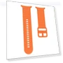 Thumbnail Wave Stitching Silicone Strap — Bands, Kalebol