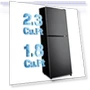 Thumbnail Fridge with Bottom Freezer and Drawer — Mini Fridges, Anypro