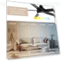 Thumbnail Smart 5-Blade Ceiling Fan with LED Light Kit — Ceiling Fan Wall Controls, East Grove Home