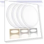 Thumbnail LED Flush Mount Ceiling Light — Close To Ceiling, LUMLLSAJI