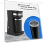 Thumbnail Personal Single-Serve Compact Coffee Maker — Single-Cup Coffee Makers, Elite Gourmet