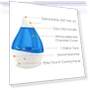 Thumbnail Drop 2.0 Ultrasonic Cool Mist Humidifier — Air Moisturizers, Crane
