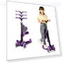 Thumbnail Foldable Seat Kids Scooter with LED Wheel Lights — Push Scooters, Lifemaster
