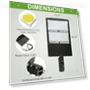 Thumbnail LED Parking Lot Lights — Street Lighting, LED Flying Direct