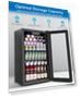 Thumbnail Mini Fridge with Glass Door — Mini Fridges, Feelfunn