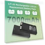 Thumbnail Rechargeable Lithium Battery Pack - 2 Pack — Batteries, ROYEUEU