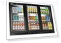 Thumbnail 3 Door Back Bar Cooler Counter Height Glass Door Refrigerator — Drink Coolers, KoolMore