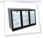 Thumbnail 3 Door Back Bar Cooler Counter Height Glass Door Refrigerator — Drink Coolers, KoolMore