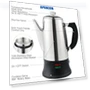 Thumbnail Electric Coffee Percolator — Electric Coffee Brewers, APOXCON