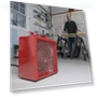 Thumbnail Electric Fan-Forced Industrial Garage and Workshop Utility Space Heater — Portable Electric Heaters, Comfort Zone