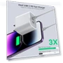 Thumbnail Dual USB C Charger Block with Lightning Cable — Lightning, Shenzhen Jiaxingyuan Technology Co., Ltd.